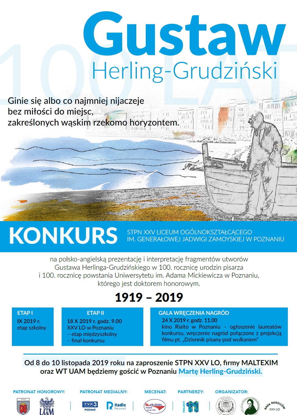 plakat Herling Grudziński